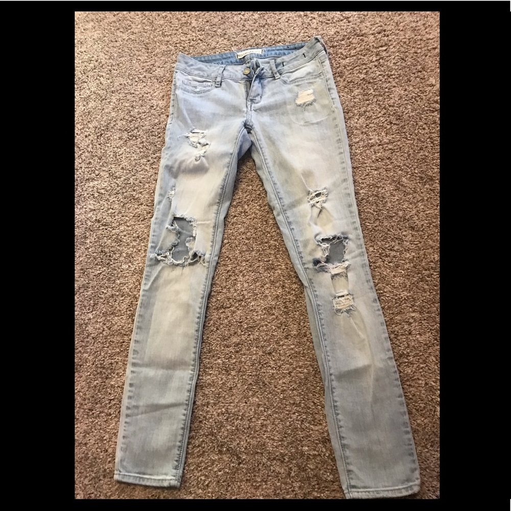 Pacsun Bullhead destroyed Skinny Jean legging